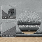 Amearea Modern Soft Hallway Runner Rug, 2x10 Feet Washable Long Runner Rugs - Image 3