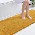 OLANLY Bathroom Runner Rugs 70x24, Soft Absorbent Chenille Bath Rugs, Rubber by OLANLY