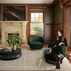 Washable Area Rugs for Living Room: 6x9 Bedroom Area Rug Boho Vintage Rugs - Image 8