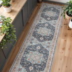 Washable Oriental Hallway Runner Rug - Image 2