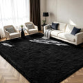 Shag Area Rugs for Bedroom Living Room, 8X10 Ultra Soft Fluffy Area Rugs for by Boshengya