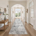 DMOYEST 3x10 Washable Runner Rug, Non Slip Low Pile Carpet Runner by DMOYEST
