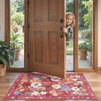 2x4 Entryway Runner Rugs, Non Slip Washable Rugs - Image 2