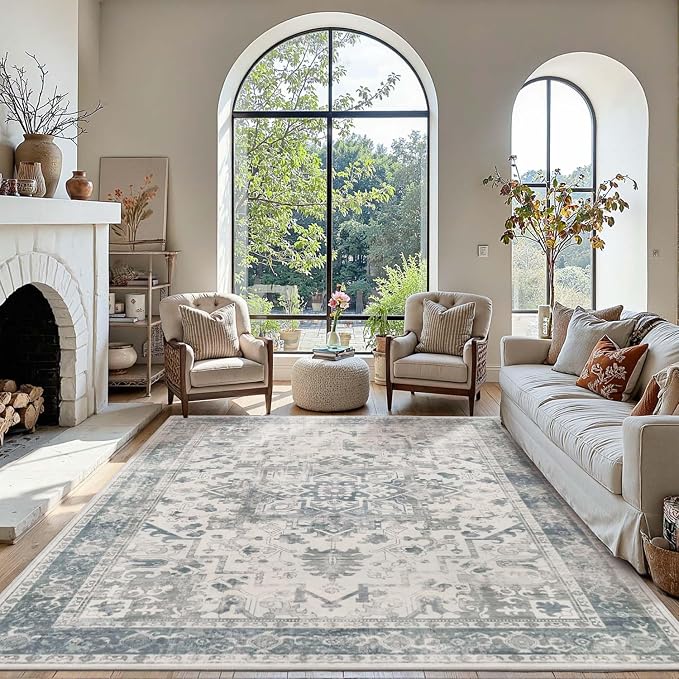 Rugxara Area Rugs 5x7, Washable Rugs - Image 3