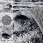 Area Rugs for Living Room 6x9, Ultra Soft Fluffy Rug for Bedroom, Modern Shaggy - Image 5