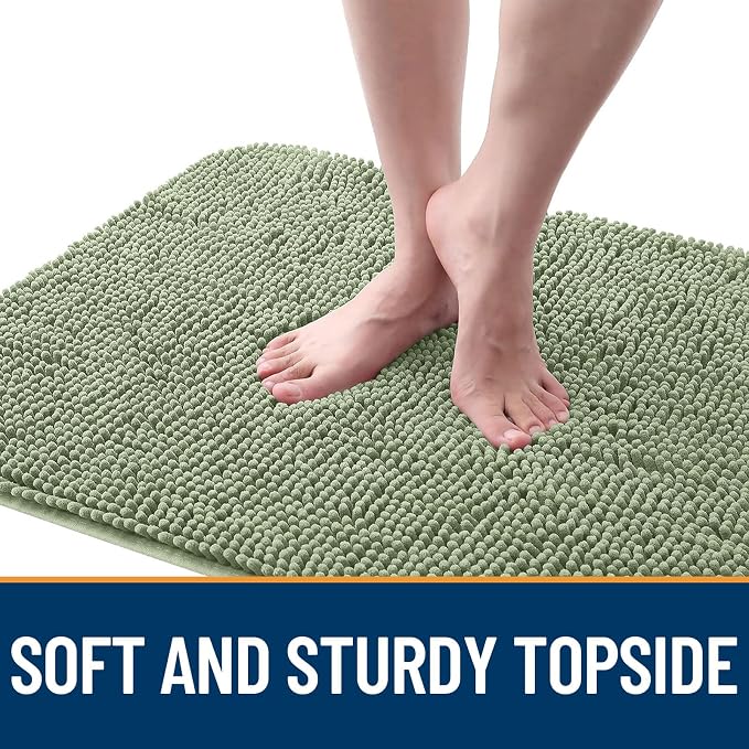 OLANLY Dog Door Mat for Muddy Paws 35x24, Absorbs Moisture and Dirt, Absorbent - Image 4