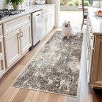 3x6 Non-Slip Washable Entryway Rug by BYYVOORugsforYourHome