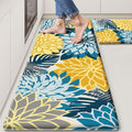 Arenarug Kitchen Mats for Floor 2PCS Cushioned Anti Fatigue Kitchen Mats by ArenaRug