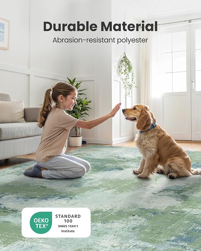 AMADA HOMEFURNISHING 8x10 Area Rugs - Image 6