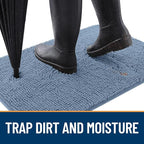 OLANLY Dog Door Mat for Muddy Paws 24x16, Absorbs Moisture and Dirt, Absorbent - Image 2