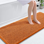 OLANLY Bathroom Runner Rugs 59x24, Extra Soft Absorbent Chenille Bath Rugs by OLANLY