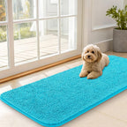 OLANLY Dog Door Mat for Muddy Paws 47x20, Absorbs Moisture and Dirt, Absorbent by OLANLY