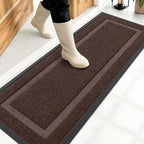 OLANLY Front Door Mat Indoor Outdoor Entrance, Waterproof All-Season, by OLANLY