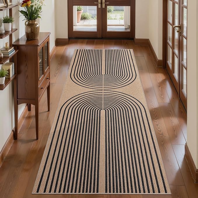 Tangsoo Rainbow Easy Jute Rug 2x5 Runner Rug by Tangsoo