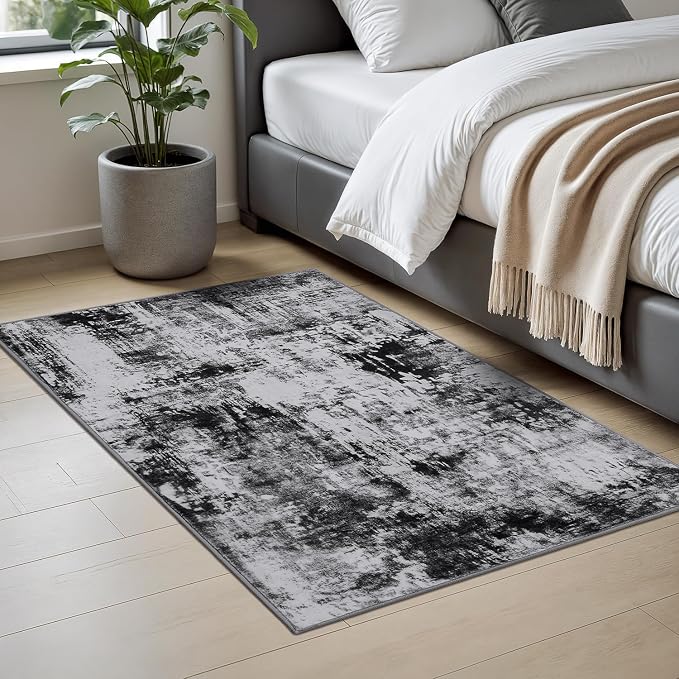 Rugflix 2x3 Entrance Rugs, Entry Rug Washable Non-Slip Stain-Resistant Low Pile - Image 2