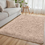 4x6 Area Rug for Living Room, Ultra Soft Fluffy Shag Rugs for Bedroom, Non-Slip by Yidanamy