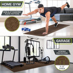 ProsourceFit Exercise Puzzle Mat 1/2-inch, EVA Interlocking Foam Floor Tiles - Image 3