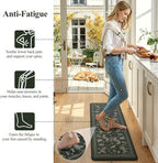LEEVAN Anti Fatigue Mats for Kitchen Floor Non-Slip, Cushioned Kitchen Mats for - Image 3