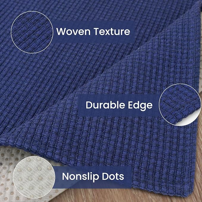 IOHOUZE Washable Runner Rug 3x12 Non Slip Rubber Backed Extra Long Hallway - Image 6