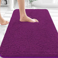 OLANLY Bathroom Rugs 35x24, Extra Soft Absorbent Chenille Bath Rugs, Rubber by OLANLY