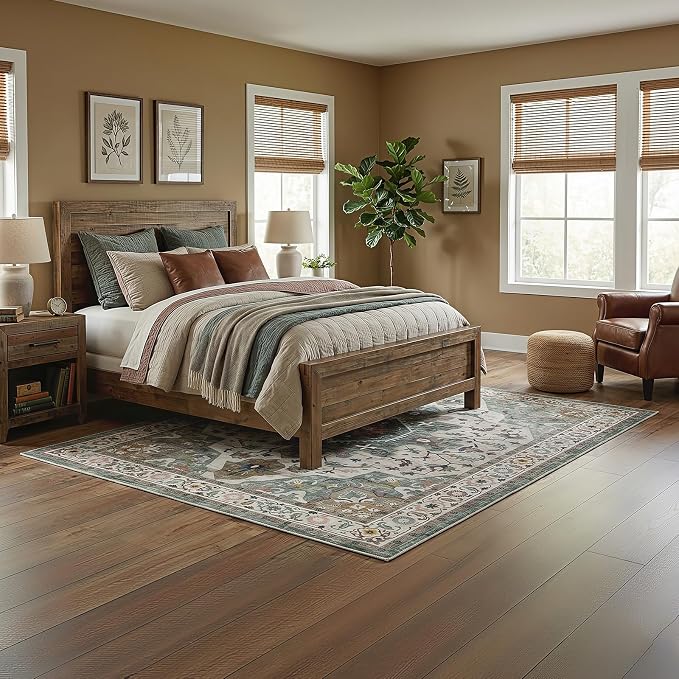 HOOBRO Washable Rug 6 x 9 Area Rugs - Image 6