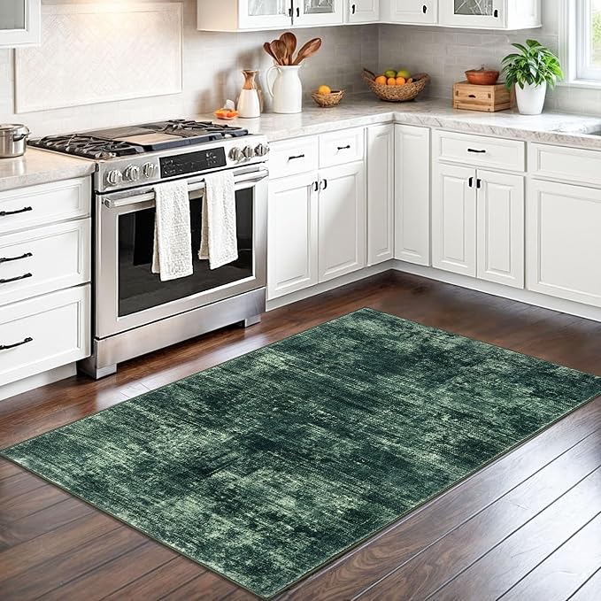 IOHOUZE Abstract Area Rug 3x5 Ft Washable Rugs - Image 2