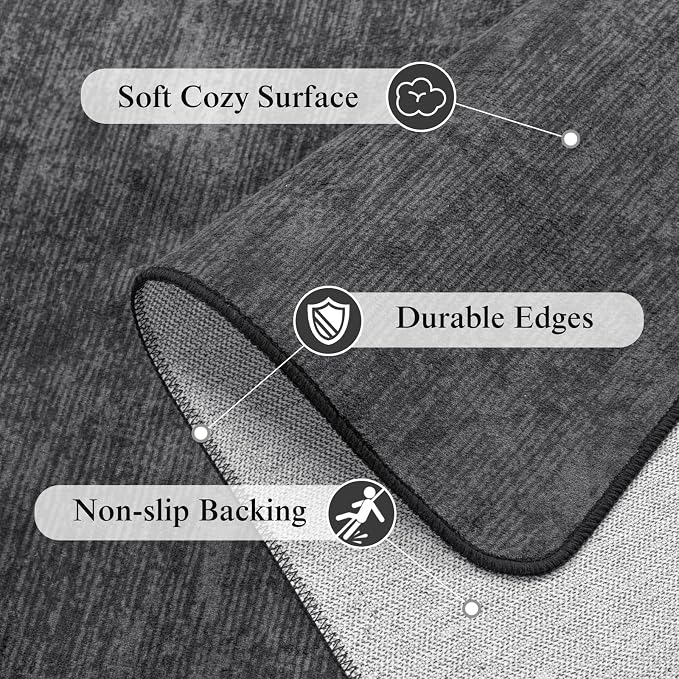 LIANLAM Washable Rug 10x12 Area Rugs - Image 9