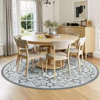 Lessymo 6FT Washable Round Area Rugs - Image 3
