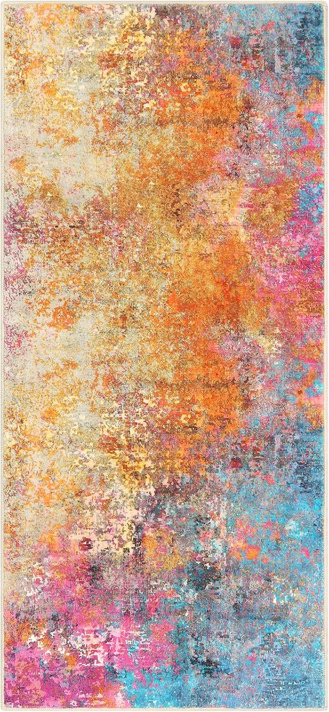 Lahome Kitchen Rugs, 2x4 Washable Rug - Image 7