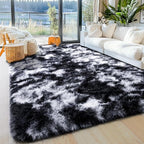 Area Rugs for Living Room 6x9, Ultra Soft Fluffy Rug for Bedroom, Modern Shaggy - Image 3