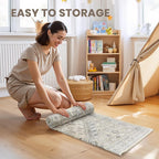 zesthome 2x12 Runner Rug, Long Hallway Rugs - Image 9