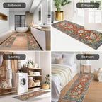 HEBE Boho Kitchen Rug Sets 3 Piece - Image 5