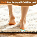 Veken Non Slip Cushioned Runner Rug Pad Gripper 2 x 6 Ft, Felt and Silicone - Image 6