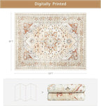 Srugn Washable Rugs 8x10 Area Rugs - Image 2