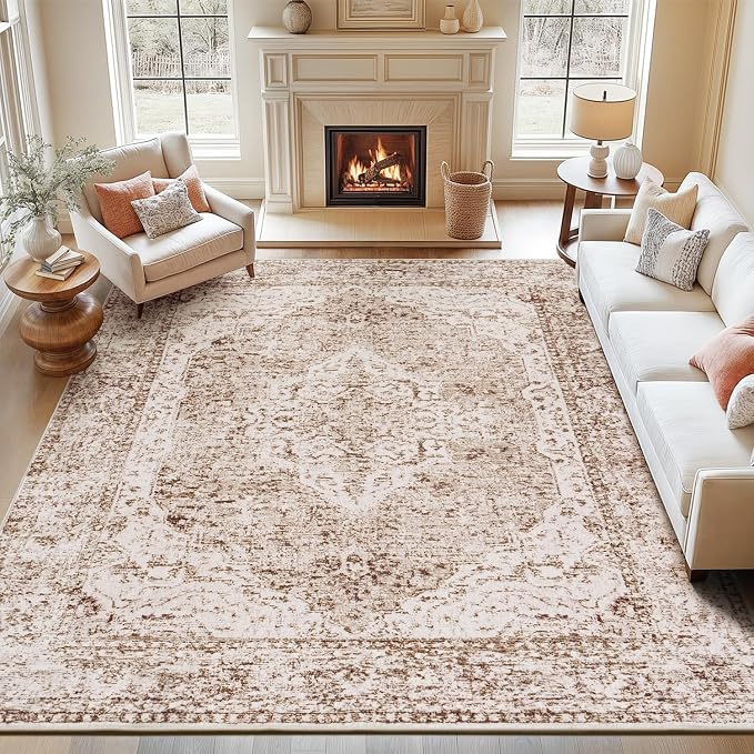 Lofus 9x12 Area Rugs for Living Room, Washable Area Rug, Big Rugs for Bedroom by Lofus