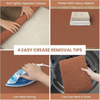 IOHOUZE Washable Runner Rug 3x12 Non Slip Rubber Backed Extra Long Hallway - Image 6