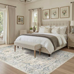 cotiled 10x14 Area Rug Machine Washable Vintage Carpet - Image 4