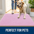 OLANLY Dog Door Mat for Muddy Paws 32x20, Absorbs Moisture and Dirt, Absorbent - Image 6