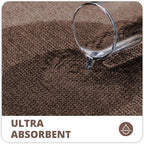 Bosap Bath Mat, Ultra Thin Bathroom Runner Rugs, Large Bath Mats - Image 3
