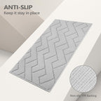 hicorfe Dirt Trapper Doormat, Non Slip Backing Washable Door Mats, Absorbent - Image 4