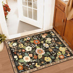 RELEANY Floral 2x3 Area Rugs Washable Print Boho Cute Carpet Non Slip Flower - Image 9