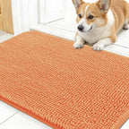 OLANLY Dog Door Mat for Muddy Paws 24x16, Absorbs Moisture and Dirt, Absorbent by OLANLY