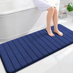 OLANLY Memory Foam Long Bathroom Rugs Runner 59x24, Super Soft Absorbent Bath by OLANLY
