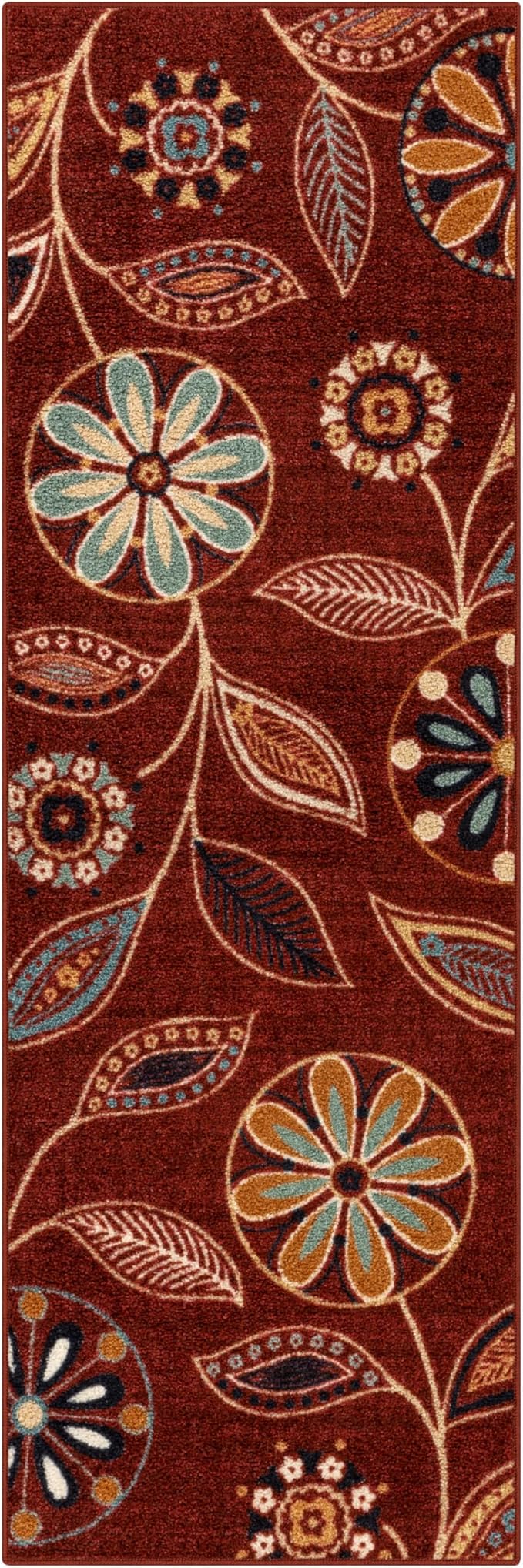 Maples Rugs Reggie Floral Runner Rug by MaplesRugs