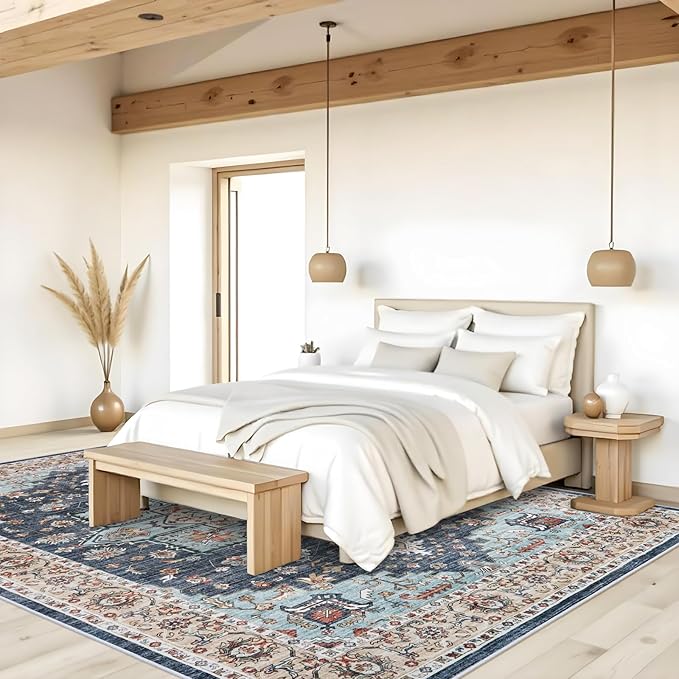 Washable Oriental Area Rug - Image 4
