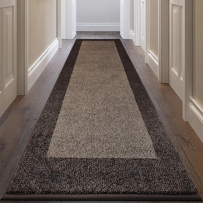 Machine Washable Runner Rug 32" x 96", Non Slip Kitchen Mat by Unknown