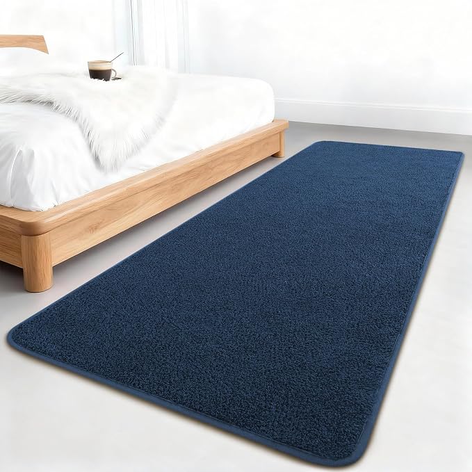 2x6 Feet Runner Rugs for Hallway, Low Pile Non Slip Memory Foam Rugs, Washable - Image 3