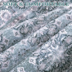 SERISSA Area Rug 4x6 Boho Rugs for Bedroom, Washable Non-Slip Living Room Rugs - Image 4
