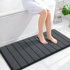 OLANLY Memory Foam Long Bathroom Rugs Runner 44x20, Super Soft Absorbent Bath by OLANLY