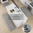 SUMLANS Kitchen Mat 1 PCS, Cushioned Non Slip Rugs - Image 3